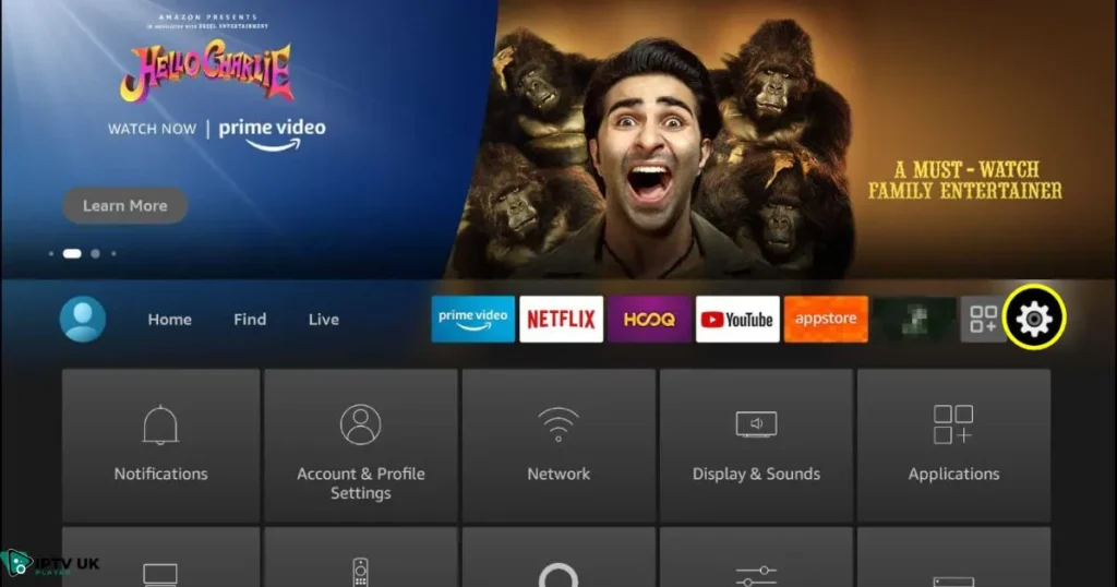Clear cache to reduce Firestick buffering