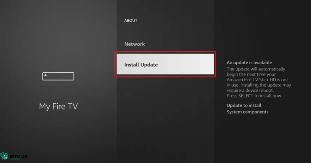 Update Firestick software to fix buffering