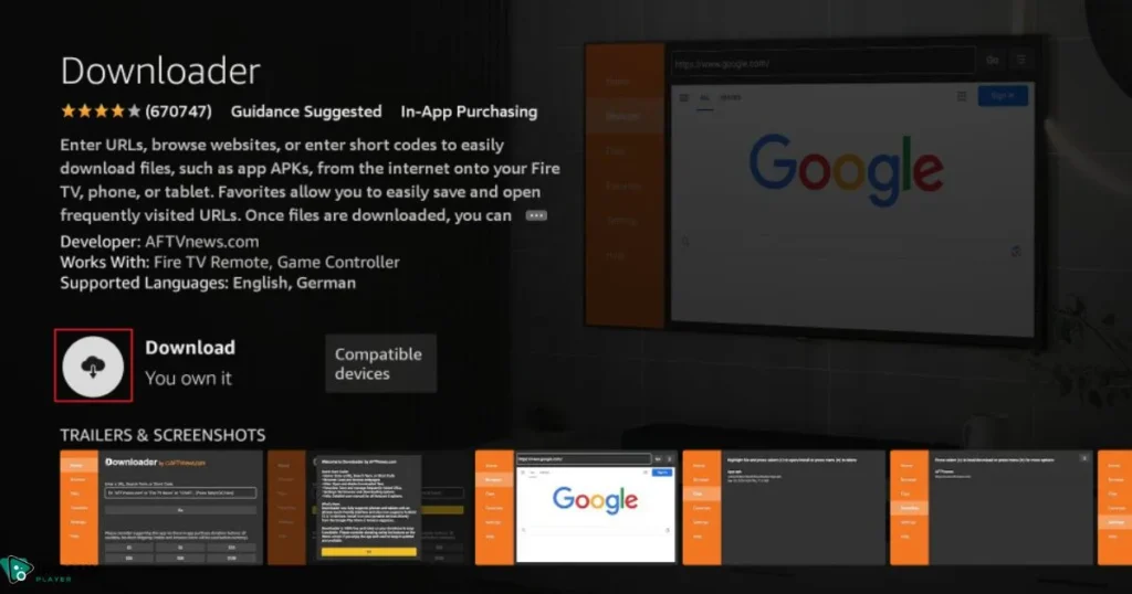 Installing Downloader on Firestick for IPTV Smarters setup