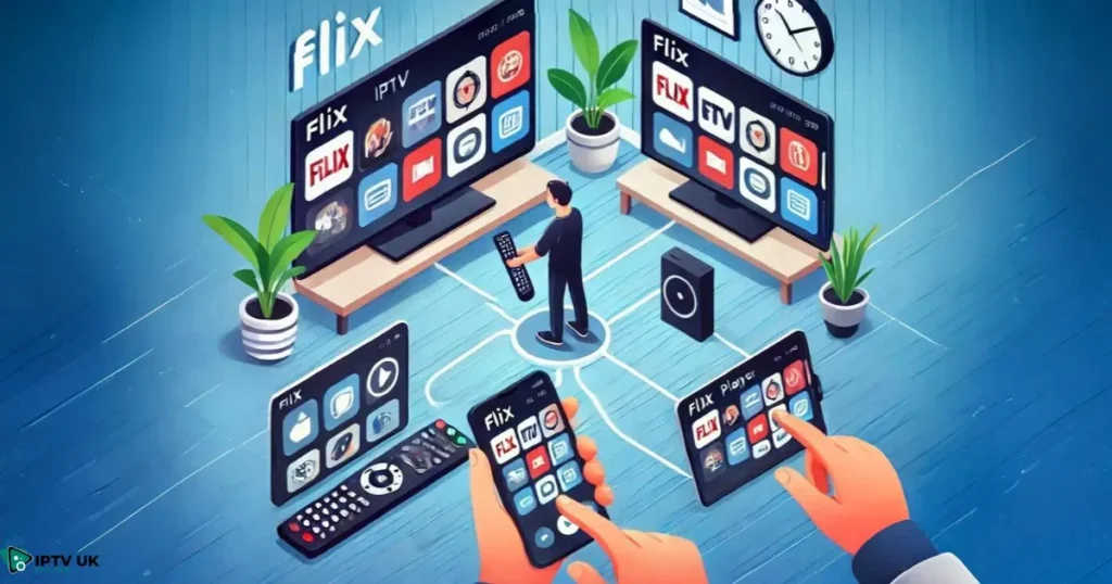 Cross-device synchronization with Flix Player IPTV