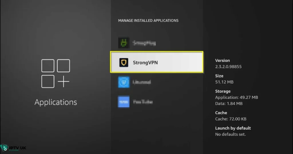 Clear cache to reduce Firestick buffering
