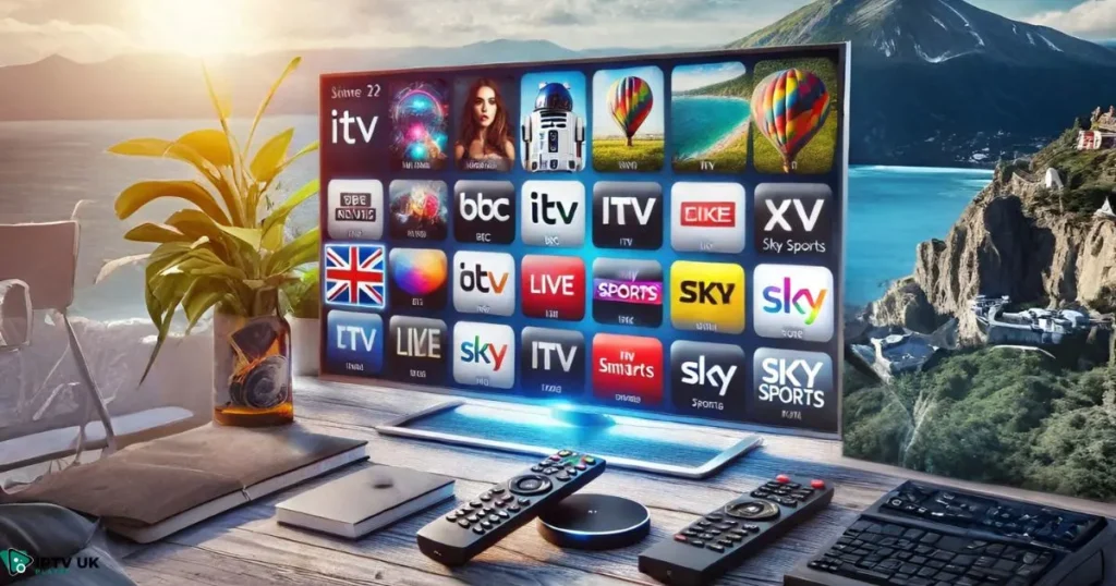 Popular United Kingdom IPTV Channels on Digital Device