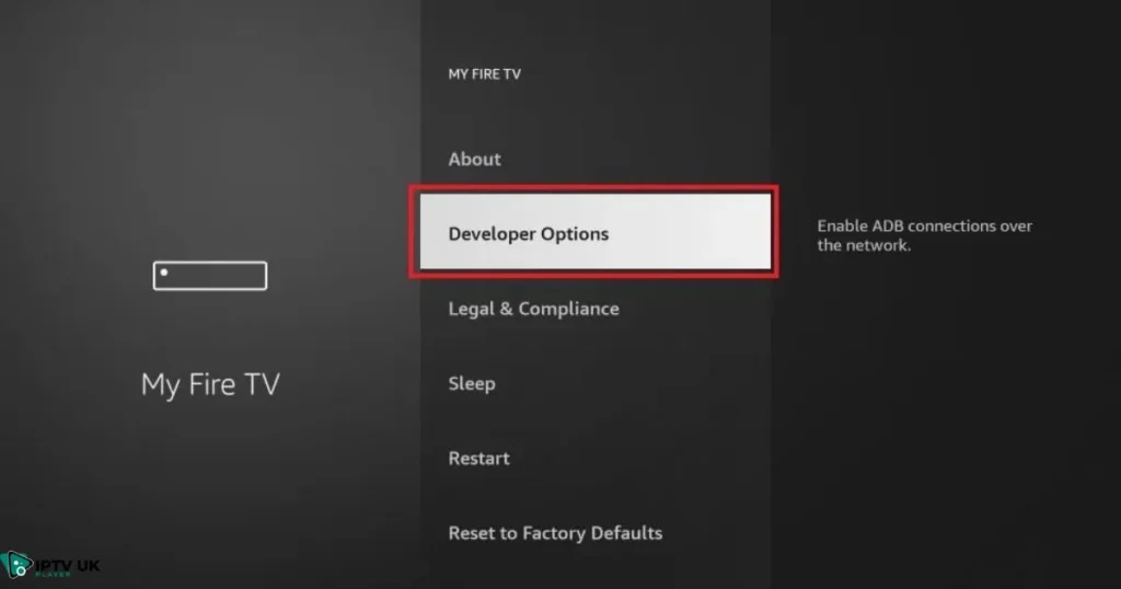 Downloader app icon on Firestick app store