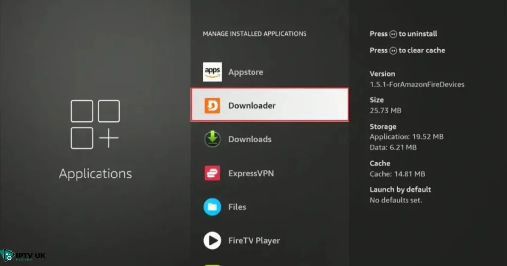 How to clear cache on Firestick