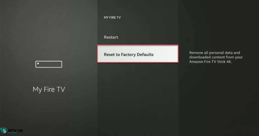 How to reset Amazon Fire TV Stick to fix persistent firestick keeps restarting issue