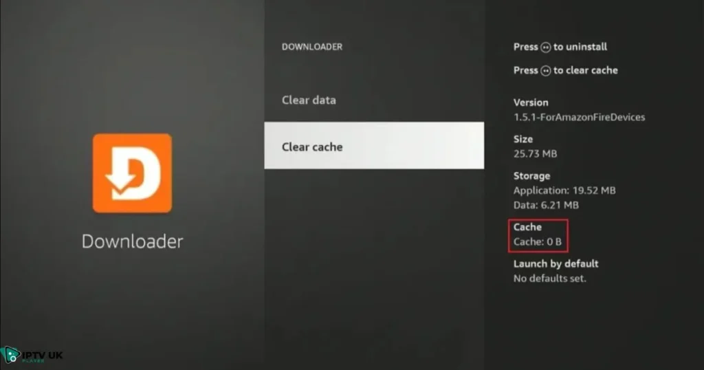 How to clear cache on Firestick