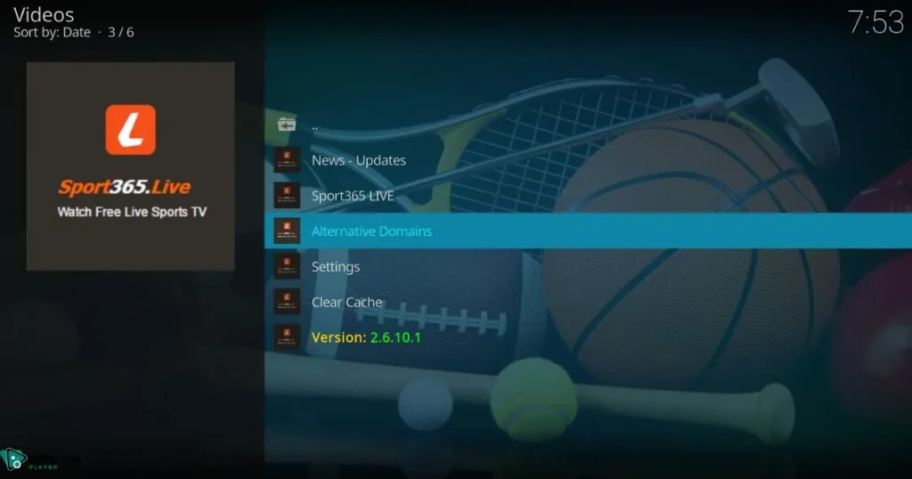 Top Rated Kodi Addons-Sport 365 Live