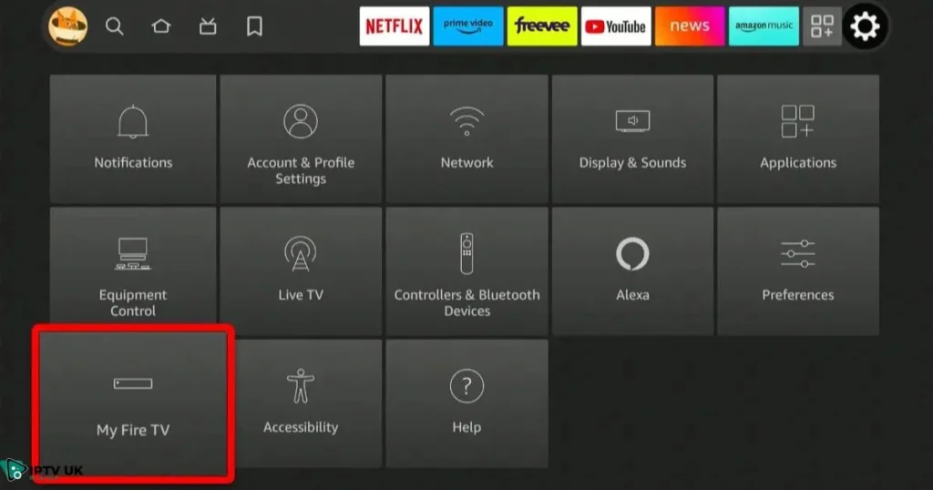 How to Update a Firestick manually through settings