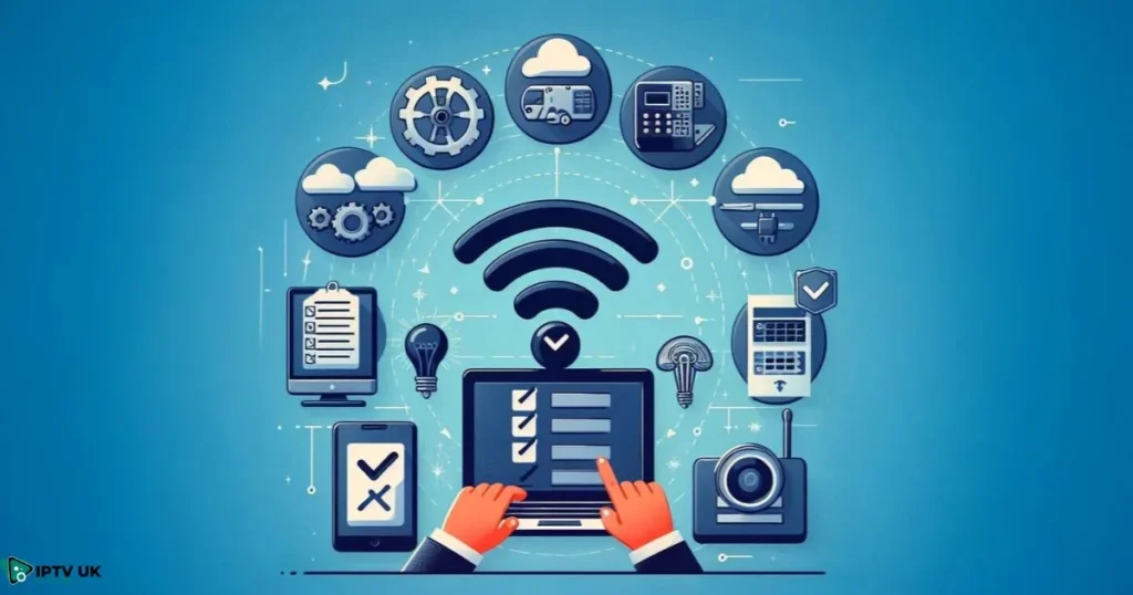 Checklist for choosing the best broadband for IPTV in 2025, focusing on key features like speed and data caps.