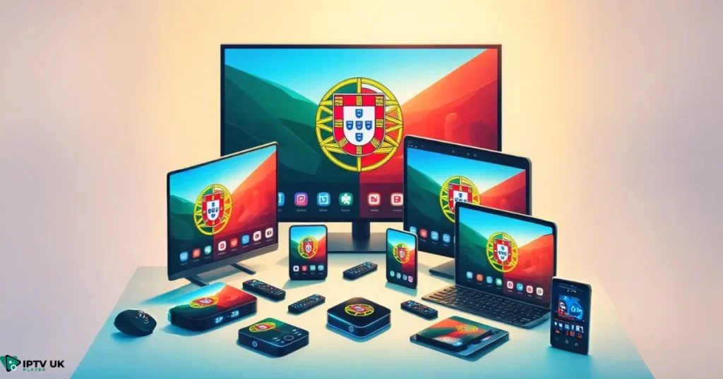 Devices compatible with IPTV Portugal – Smart TV, Android box, mobile & more.