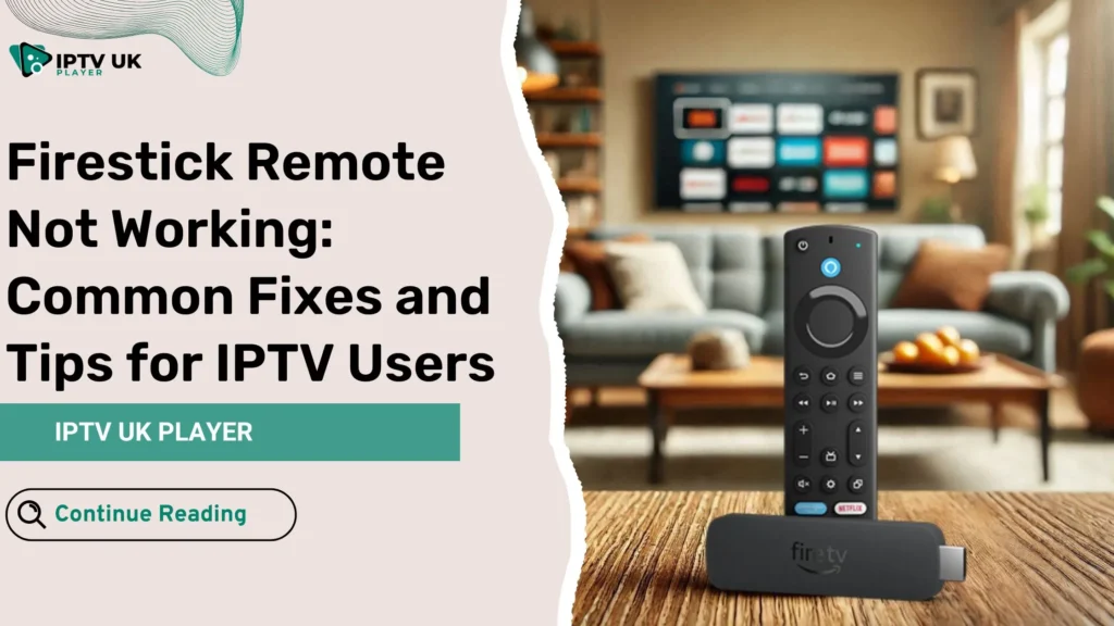 firestick remote not working