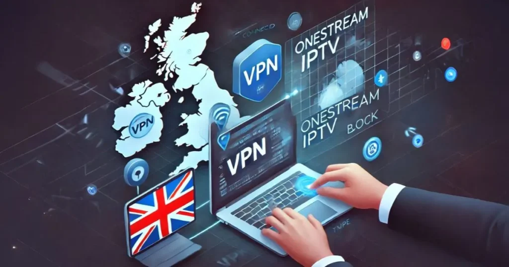 Using VPN to bypass Onestream IPTV block UK