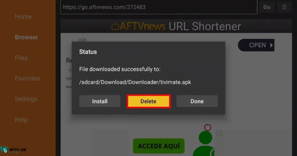 How to download TiviMate on Firestick