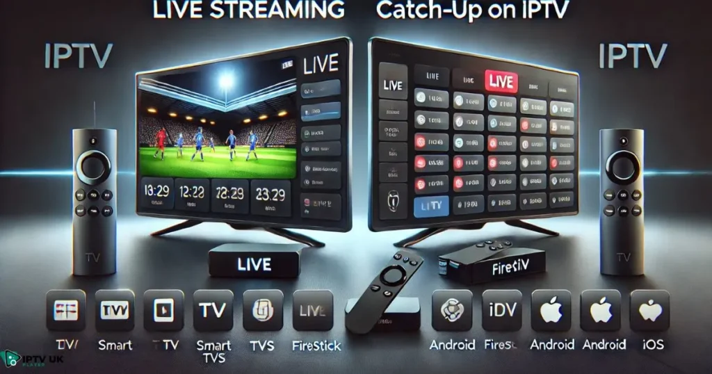 Catch-Up on IPTV vs Live Streaming - How Catch-Up TV works on different devices.