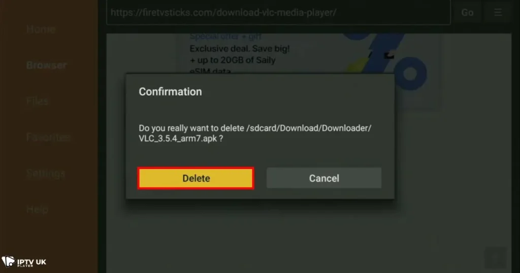 VLC Player on Firestick