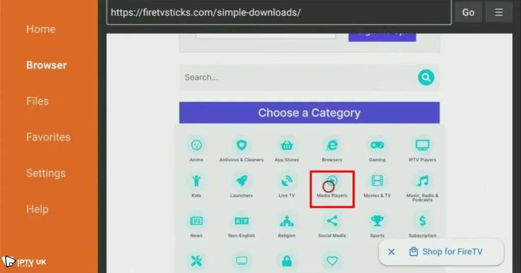 VLC Player on Firestick