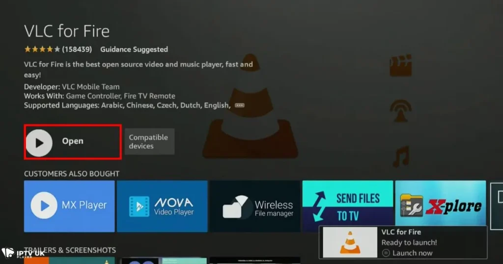 VLC Player on Firestick