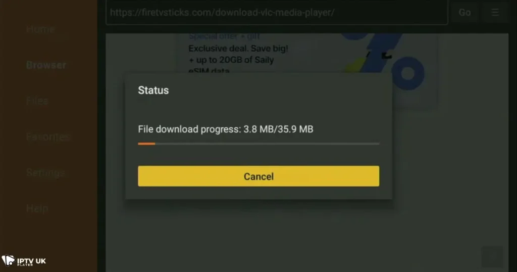 VLC Player on Firestick