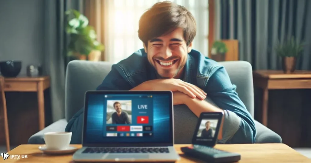 Advantages of watching live TV without an aerial UK, enjoying convenience and flexibility.