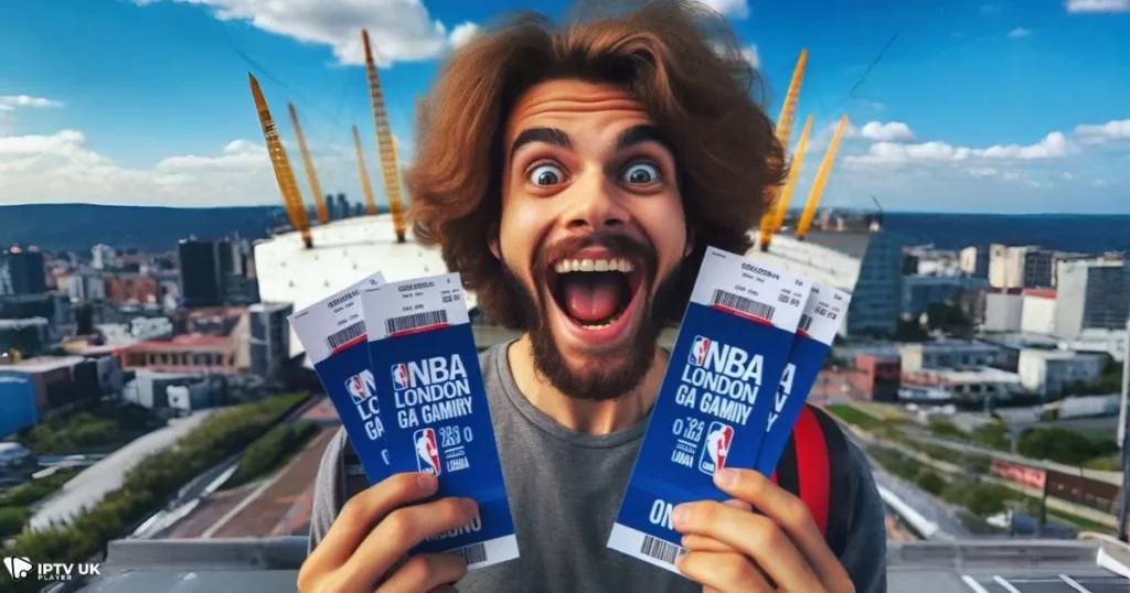 Buying NBA London tickets for the UK event.
