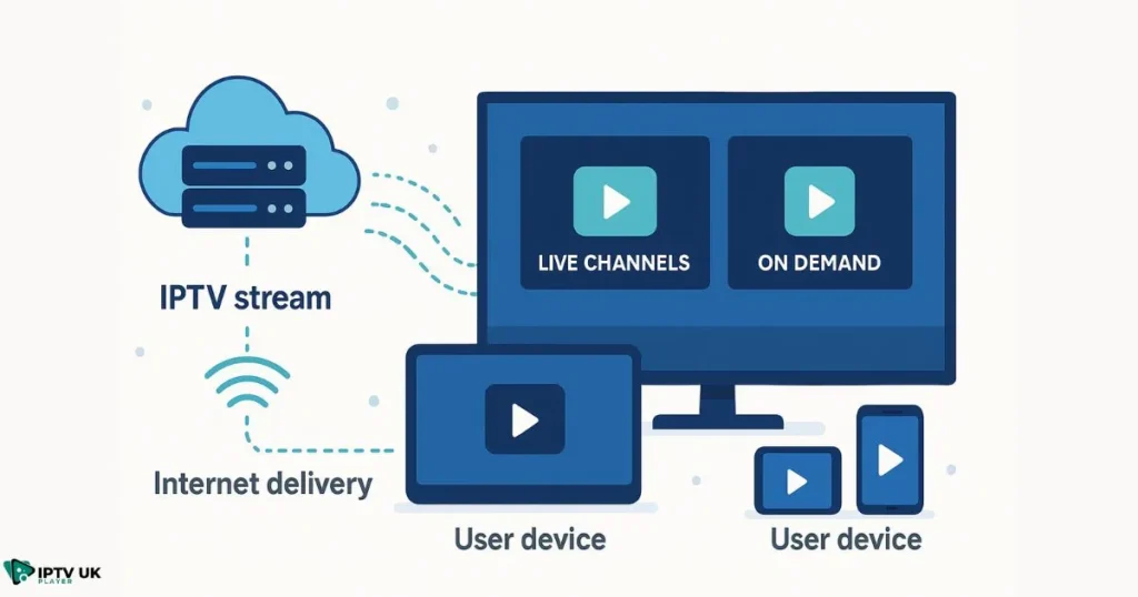 How IPTV delivers television over the internet without traditional cable or satellite