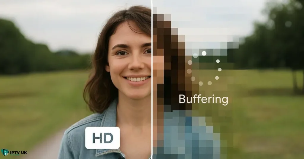 Comparison of iptv service quality between HD streaming and buffering issues