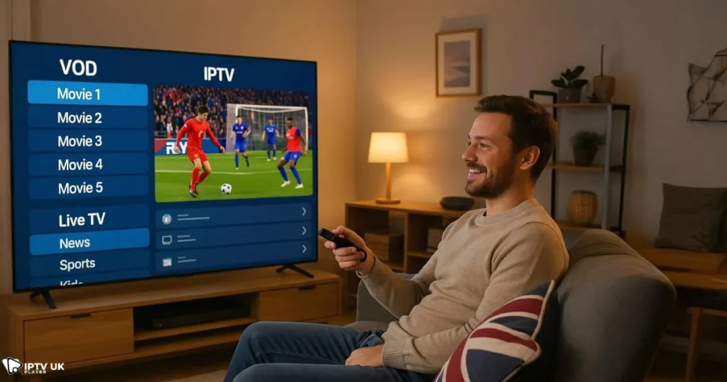 Enjoying movie playlists IPTV and live sports from a stable IPTV service