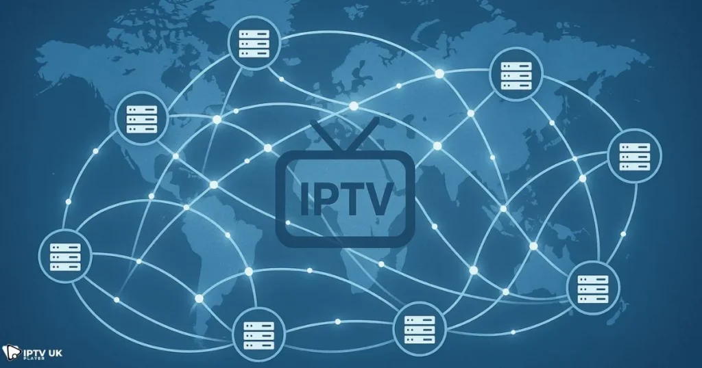 Global CDN network used by iptv suppliers to ensure uptime iptv