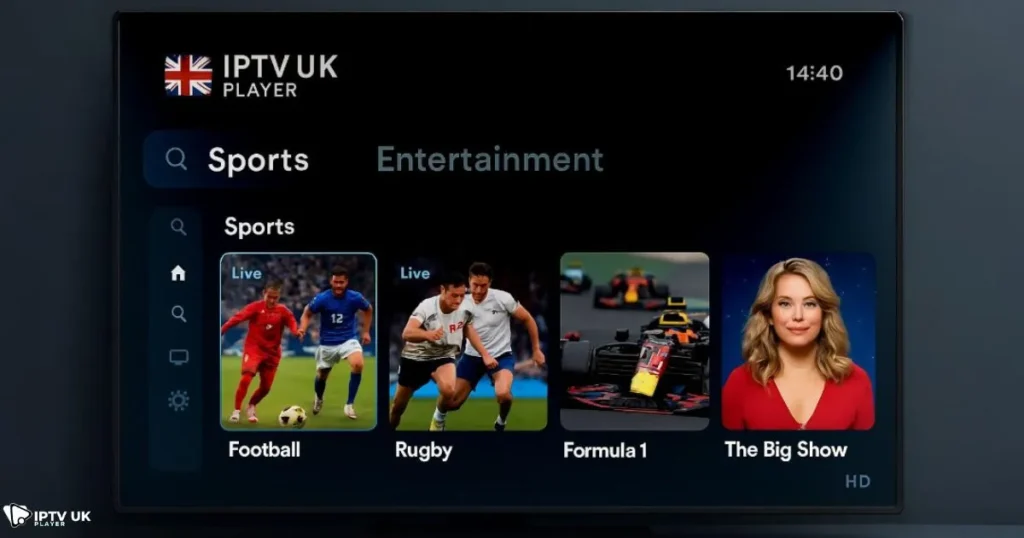 premium iptv providers like IPTV UK Player offering trusted iptv UK subscriptions