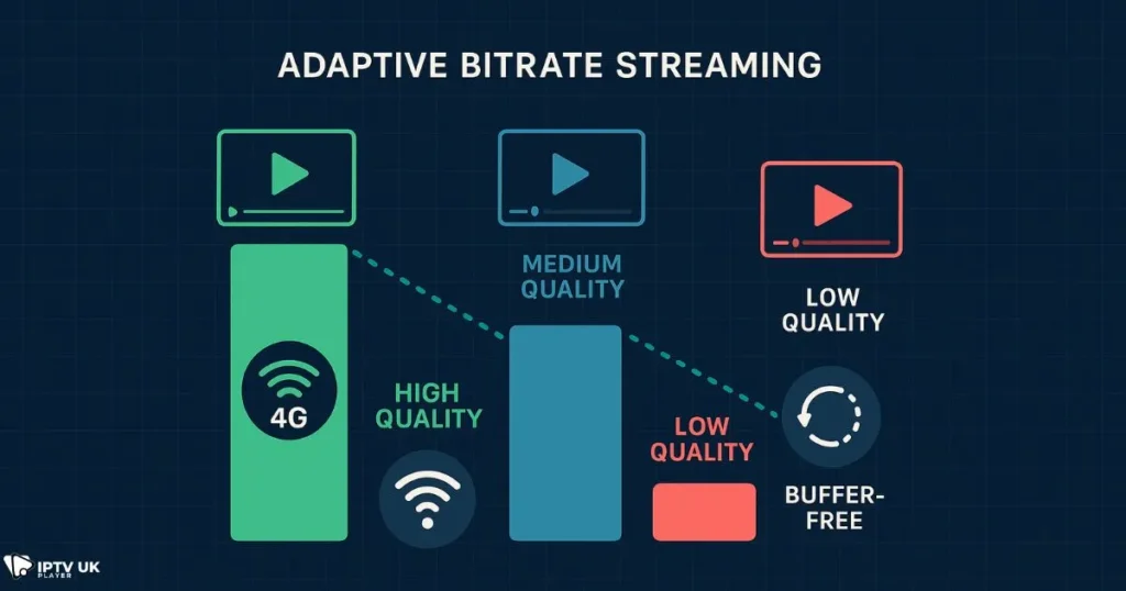 How iptv suppliers use adaptive bitrate technology for buffer-free streaming