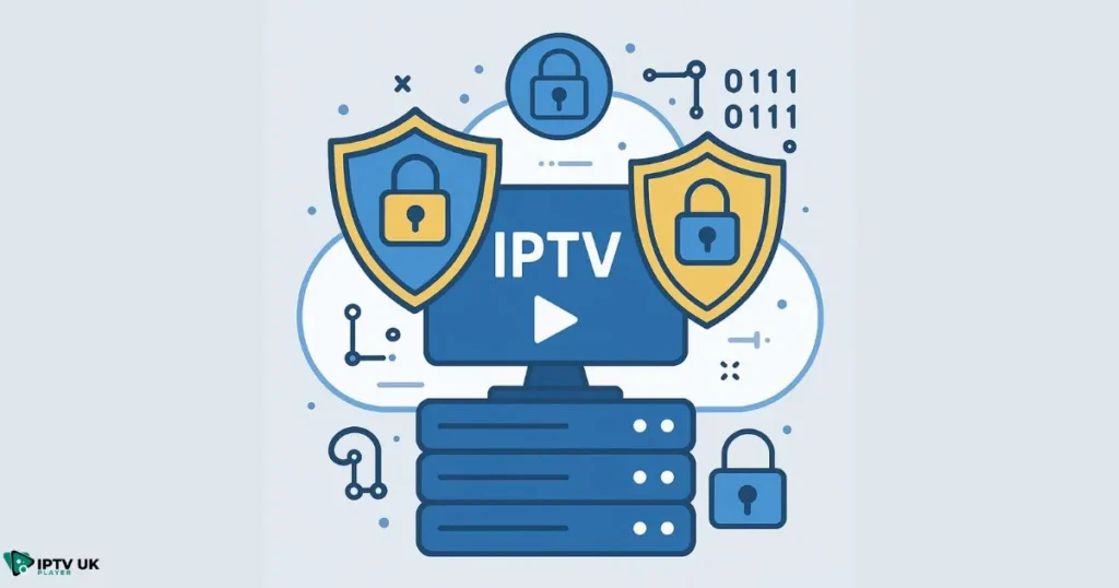 Secure iptv service quality with encrypted streams and uptime protection