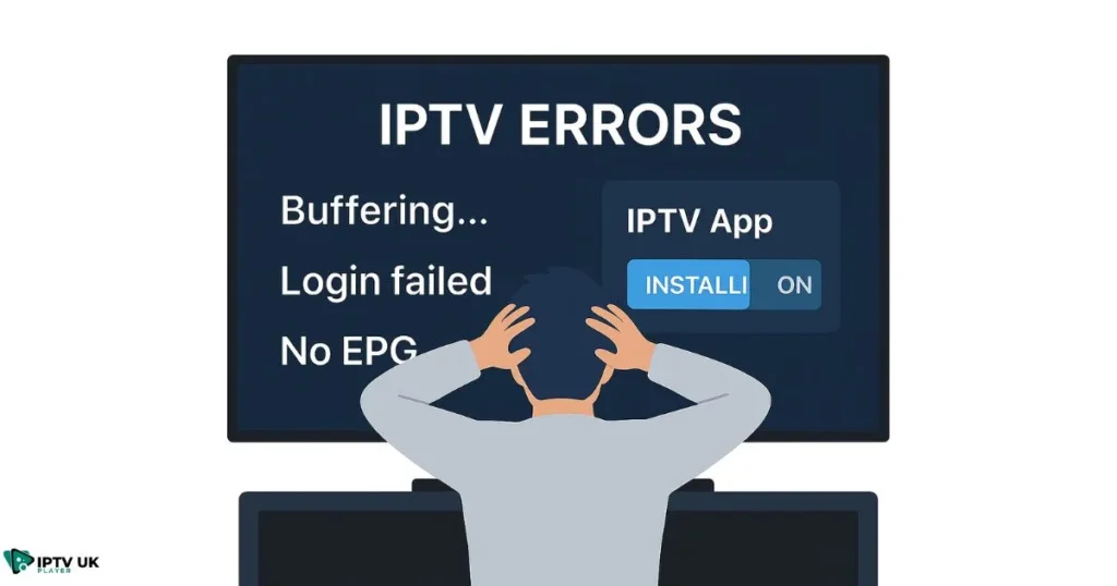 troubleshooting xcode iptv player buffering and login issues