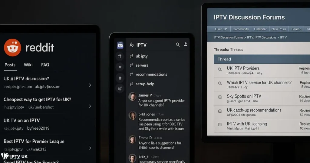 Visual comparison of best iptv discussions uk across different platforms and devices