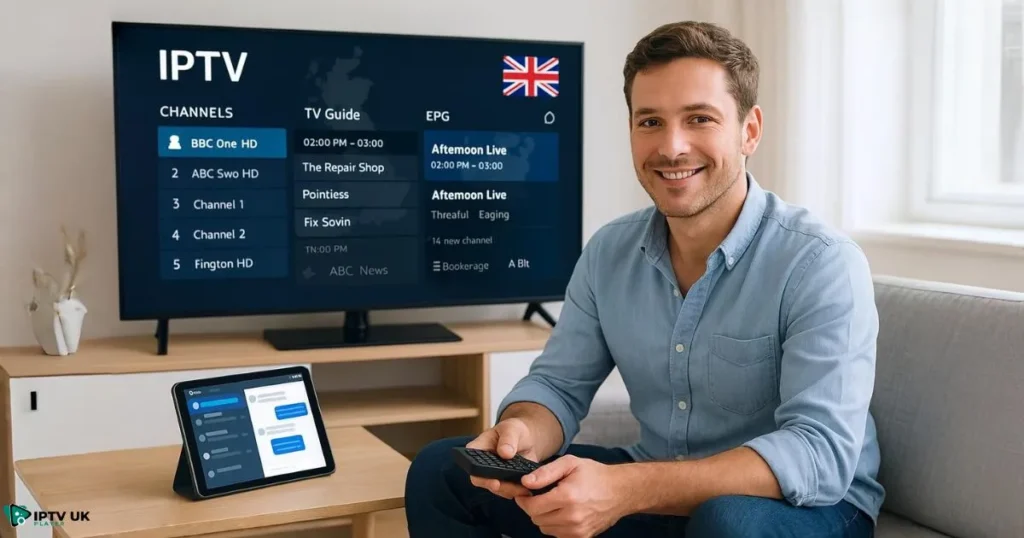 Confident IPTV user after learning from uk iptv chat and forums