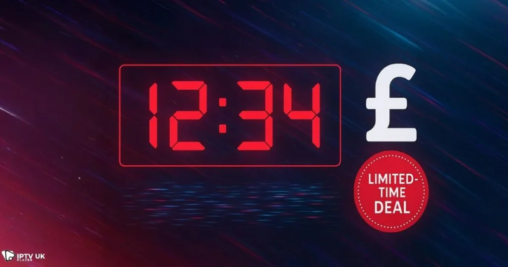 Act fast to claim the best IPTV prices in the UK with a top deal IPTV offer