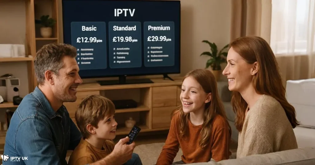 UK IPTV subscription plans offering great British IPTV deals with free trial