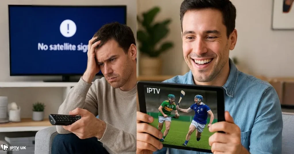 Comparison of traditional packages and live Irish sports streaming in the UK