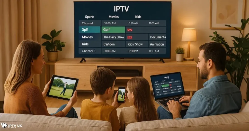 Flexible IPTV subscription UK options let you enjoy the best IPTV stream on all devices.