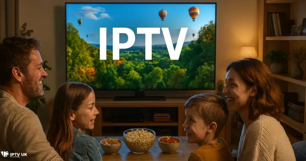 Enjoying fast IPTV connection with reliable UK streaming service.