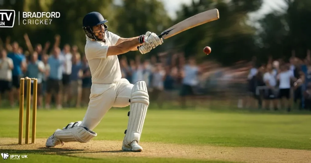 Exciting moment from the Bradford Cricket League streamed live on IPTV sports UK.