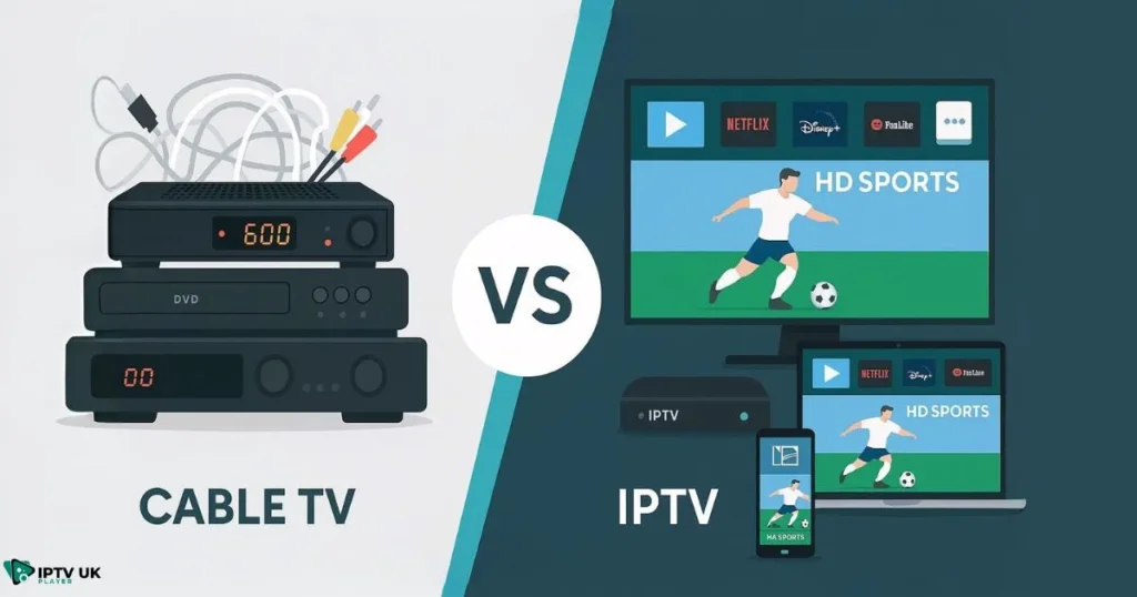 Switching from cable to HD sports streaming with IPTV sports HD