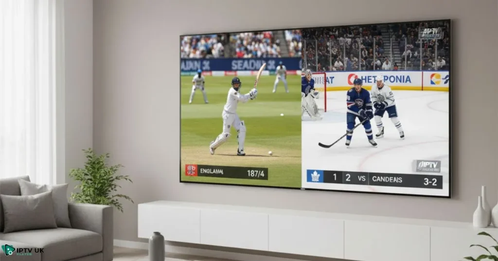 Stream cricket hockey IPTV matches live in the UK with high-quality sports coverage