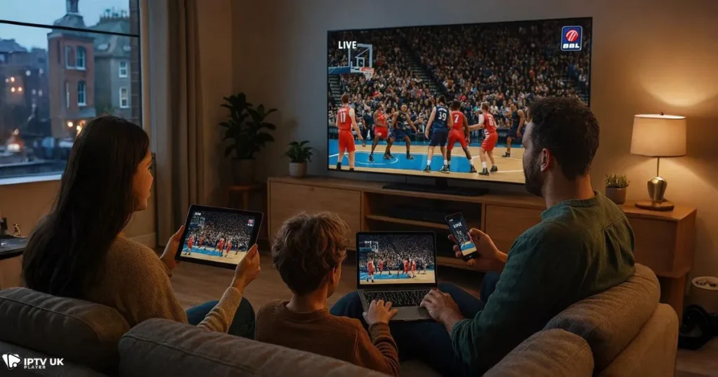 british basketball league IPTV family streaming in London