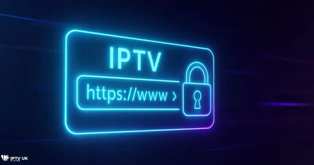 Secure best iptv url setup showing stability and safe IPTV login url connection