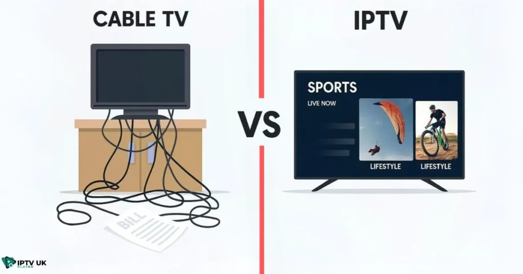 Lifestyle sports live streaming made simple with IPTV compared to cable