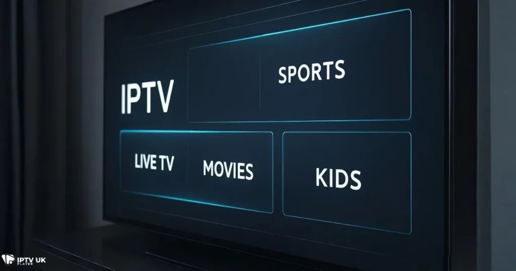 IPTV for Smart TV UK with easy app setup and channel variety
