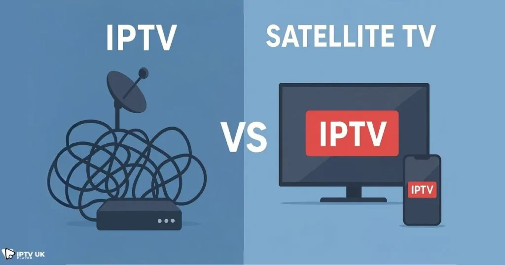 IPTV vs traditional cable for watching French channels in the UK.