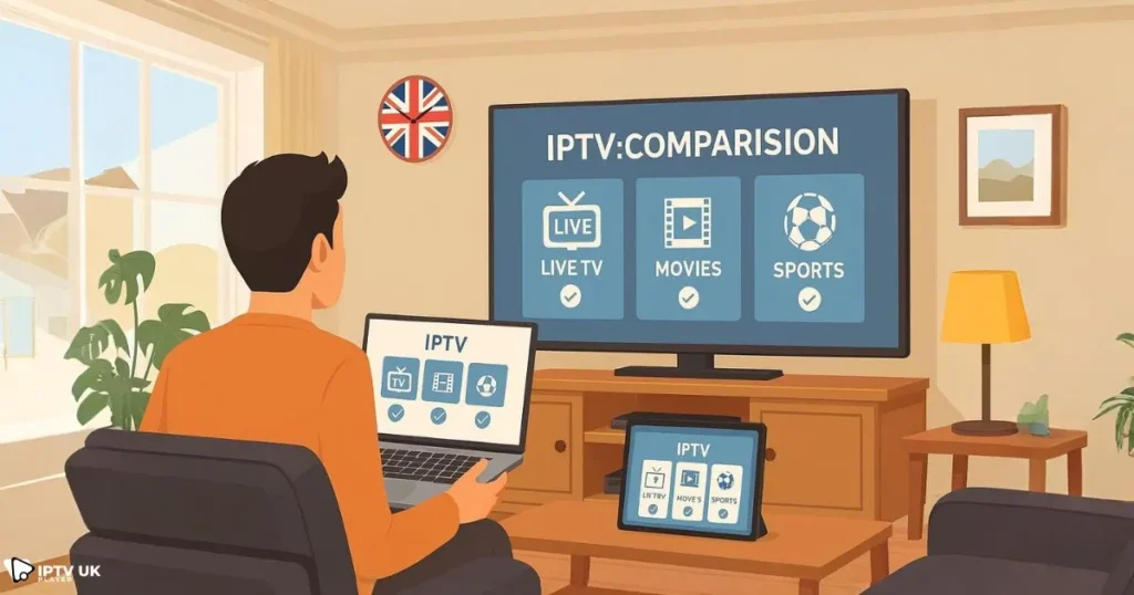 Exploring IPTV service options before making an IPTV purchase in the UK