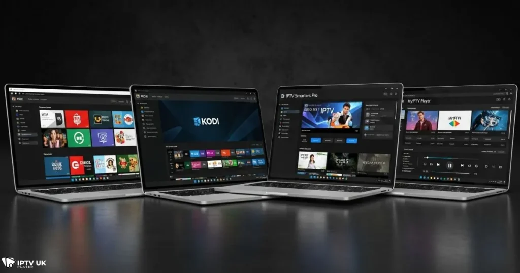 Comparison of popular IPTV apps for Windows 10 and 11 laptops