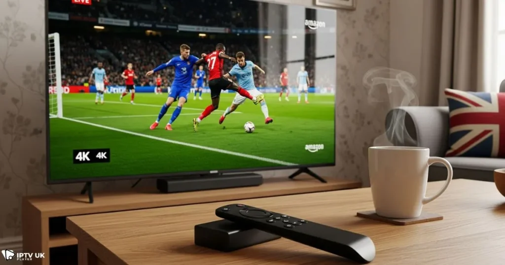 Firestick IPTV UK setup streaming 4K sports channels